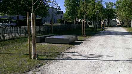 Le jardin de la marine